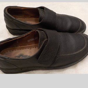 real leather women shoes black